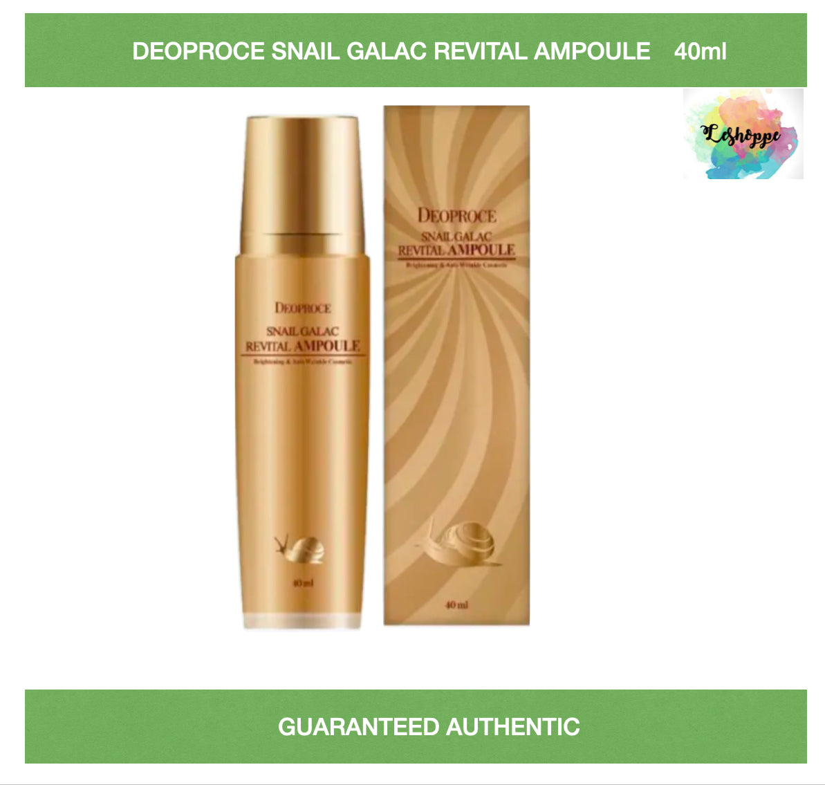 Deoproce Snail Galac Revital Ampoule 40ml
