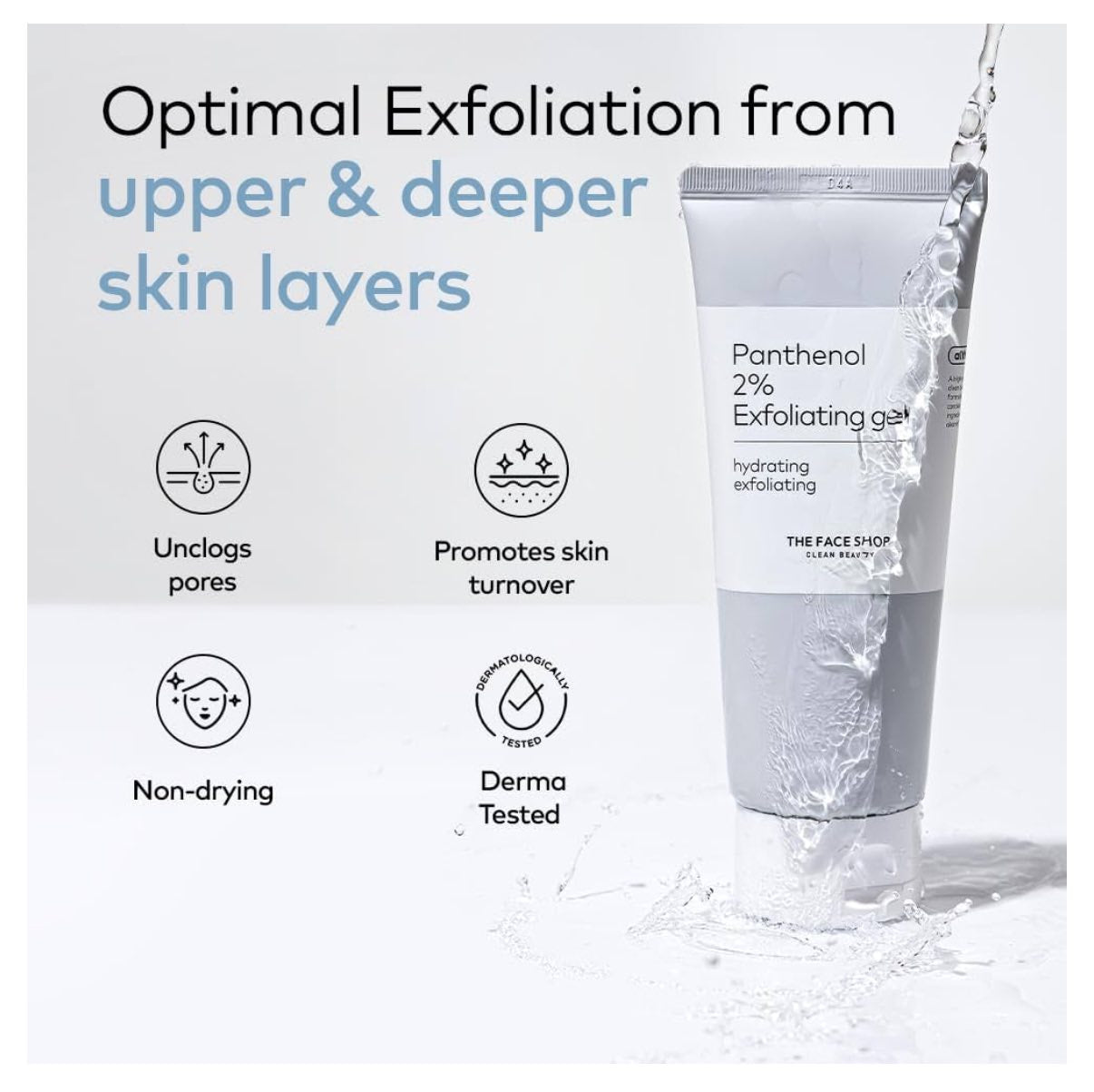 The Face Shop Panthenol 2% Exfoliating Gel 150ml