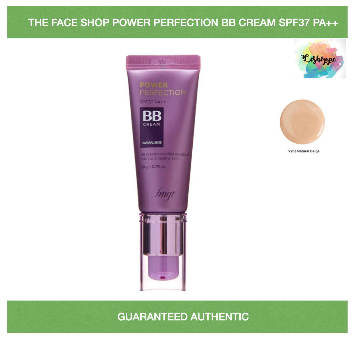 The Face Shop Power Perfection BB Cream SPF37 PA+++ 20g (travel size)