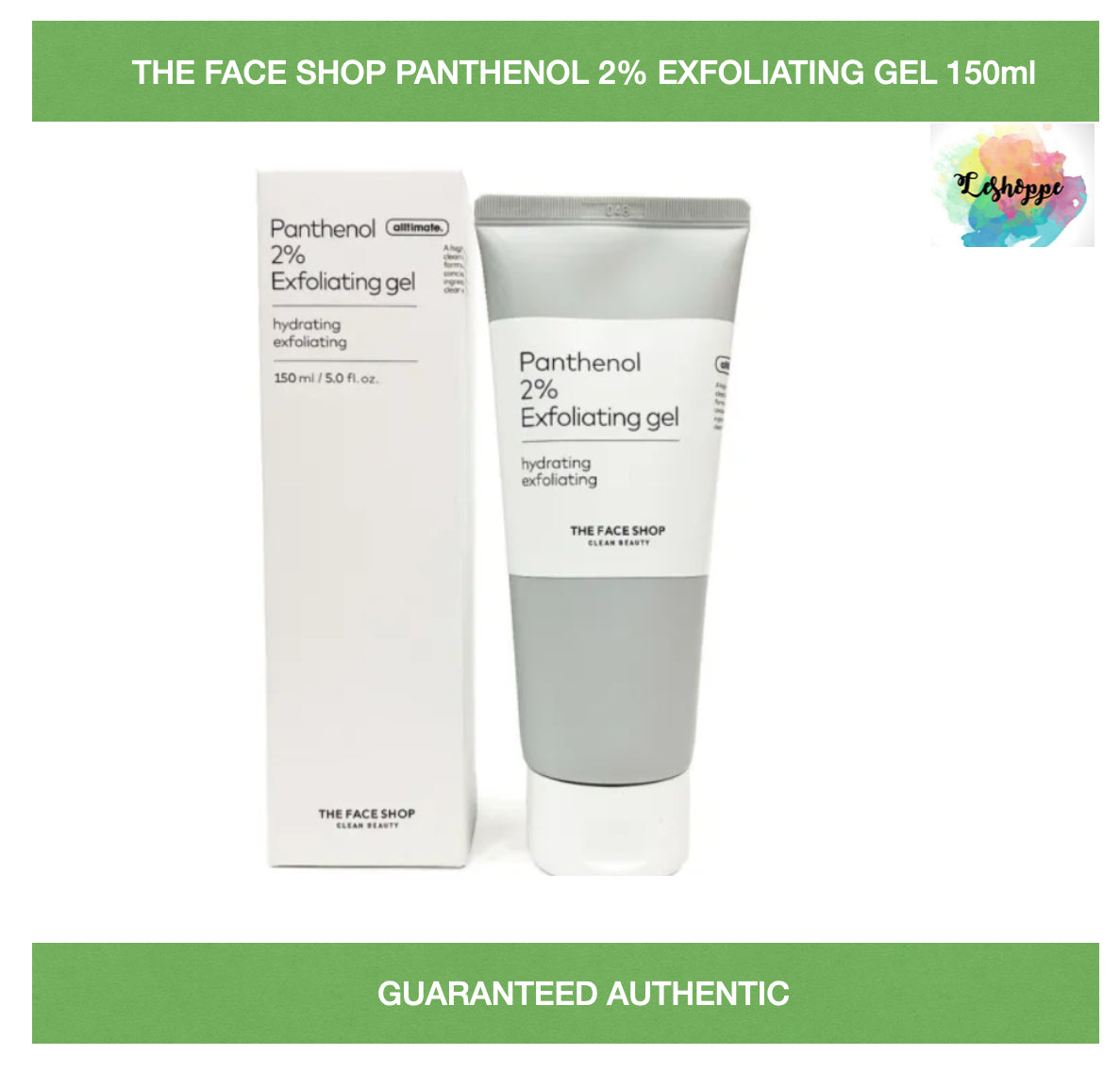 The Face Shop Panthenol 2% Exfoliating Gel 150ml